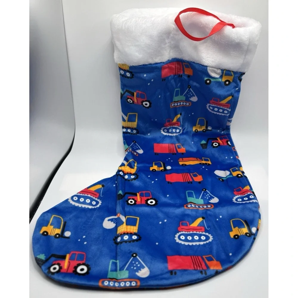 Brand New Working Cane Truck‎ Tractor Machinery Christmas Stocking
